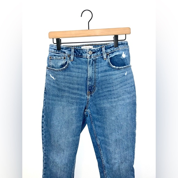 Abercrombie & Fitch Curve Love The Skinny High Rise Jeans Size 27/4S - Picture 10 of 11